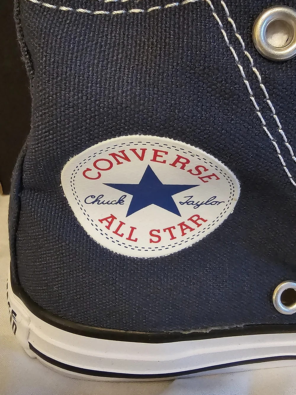 Converse Navy High Top All Star Sneakers Kids